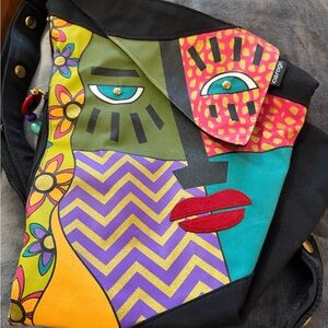 Desigual Artistic Multicolor Backpack